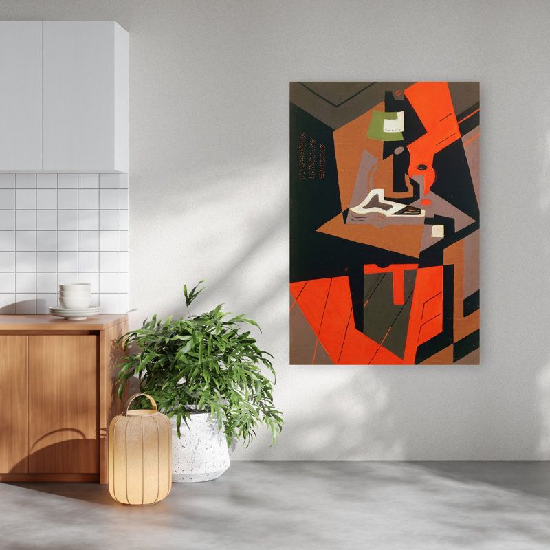 Composition Abstract Contemporary Wall Art Print, 152.4cm H x 101.6cm W