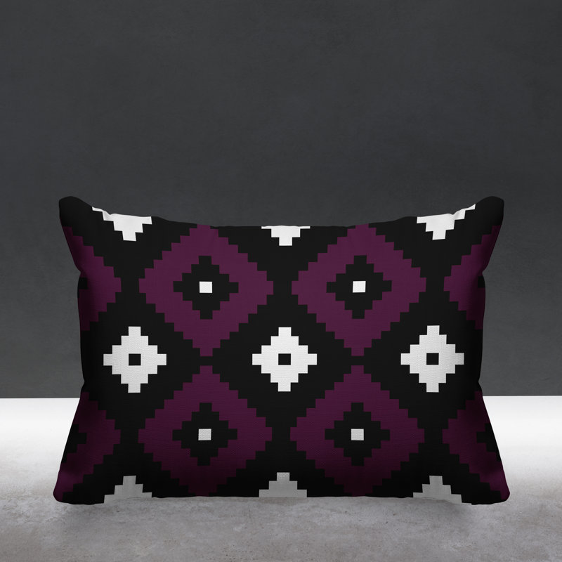 Coussin intérieur / extérieur Nosi, Mauve
