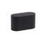 Poignée de meuble ovale moderne Mid-Century ROUS - Poignée de tiroir en aluminium, gris anthracite (noir) -90840671