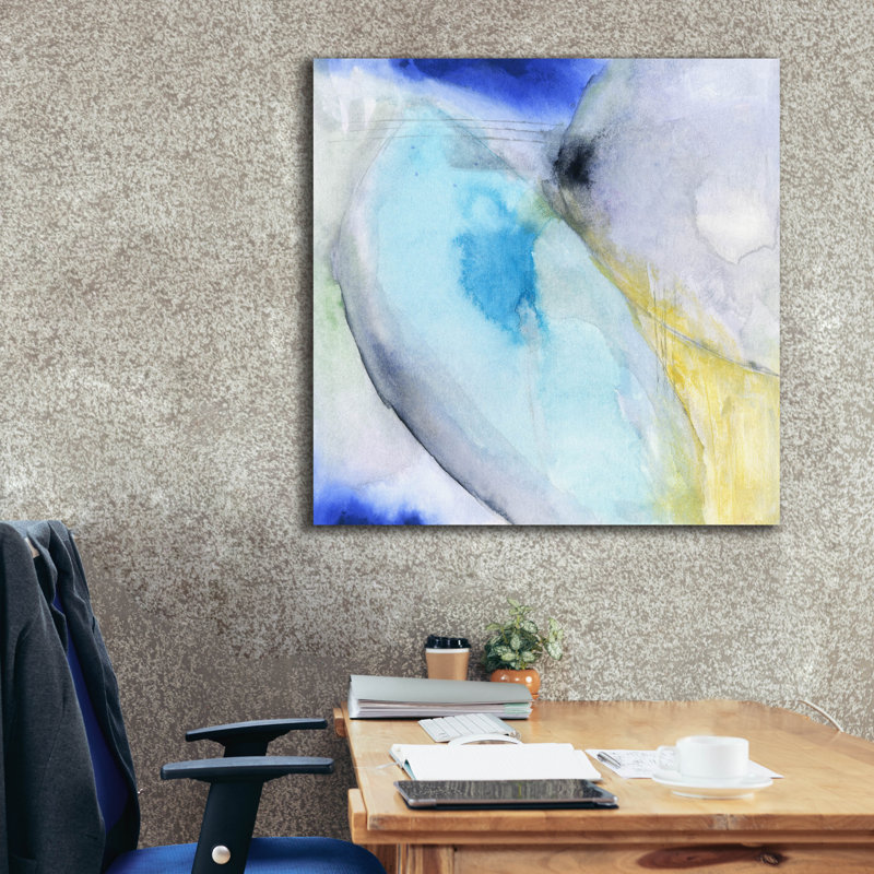 «Of The Bright Cold Moon» par Michelle Oppenheimer, H 37 po x l 37 po x P 1,5 po