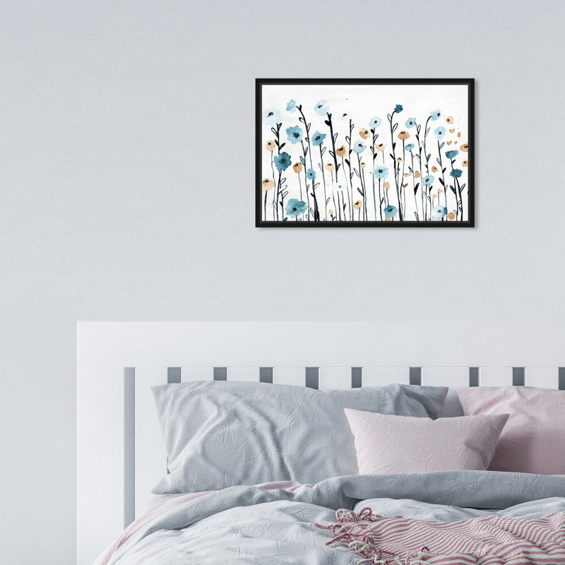 Ariaana " Beautiful Growth " by Oliver Gal, 10" H x 15" W, Framed Print, Black