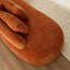 Canapé modulaire rembourré en L avec repose-pieds et 6 coussins Westin-462278441-466842207