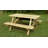 Ebro 6 - Person Wood Patio Dining Set with Rectangular Table
