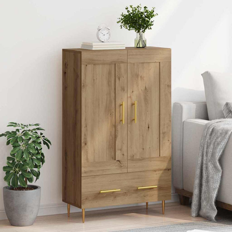 Highboard Accent Chest, Artisan Oak