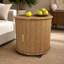 Table de bout cylindrique Mid Century