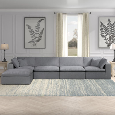 Canapé modulaire réversible avec repose-pieds Burrows
