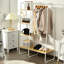  Kayson 39'' Steel, Particleboard Clothing Rack