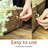Tissue Box Cover - Rattan Wicker Rectangle, Boho Decorative Woven Facial Tissue Holder For Table & Bathroom, Fits 184-Count Box