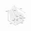 Fauteuil inclinable manuel Charles, similicuir, bois massif-106065309