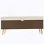 Banc de rangement avec repose-pieds Modern Modern-669104875