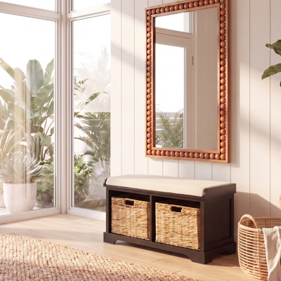 Briananthony Upholstered Cubby Storage Bench
