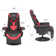 Queen Throne Video Gaming Chair Ergonomic Recliner, High Back Swivel Chair with Footrest, Backrest
