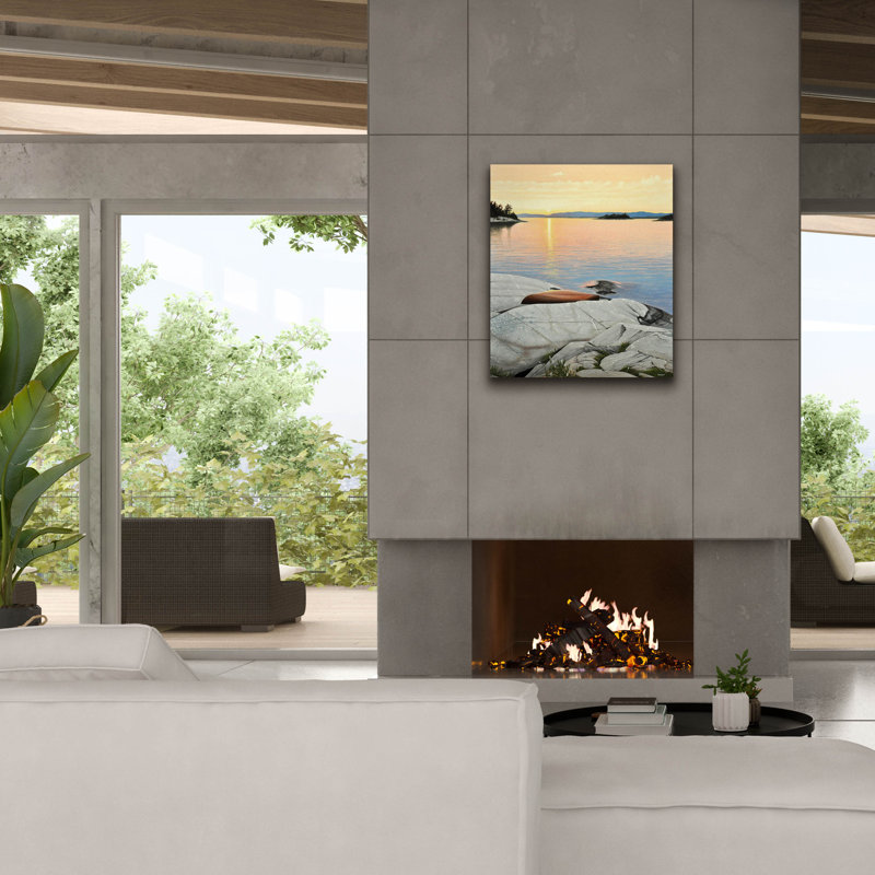  «A Quiet Time» par Kenneth M Kirsch, art mural sur toile, 26 po x 30 po