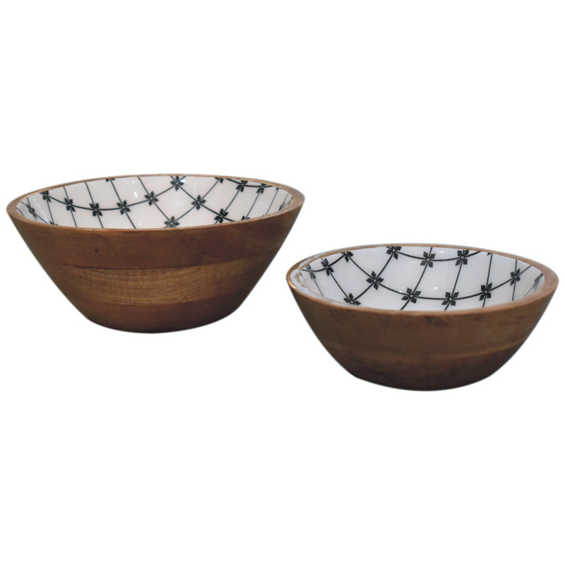 Solis Handmade Wood Decorative Bowl 2