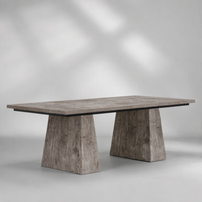 Sturdy Executive Computer Desk with Spacious Surface, Dual-Pedestal Stability, and Minimalist Design for Home Office or Professional Workspace.