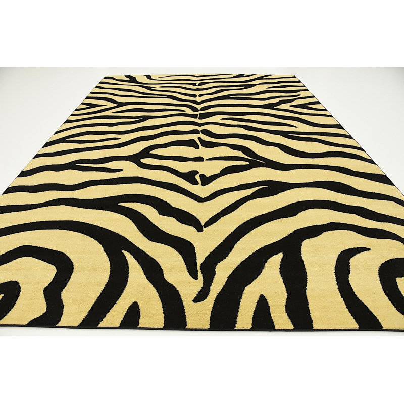 Testerman Animal Print Indoor Rug, Rectangle 3'3" x 5'3"