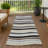 Machine Washable Indoor/Outdoor Micelotta ACN2333 Stripes Rug-473823912