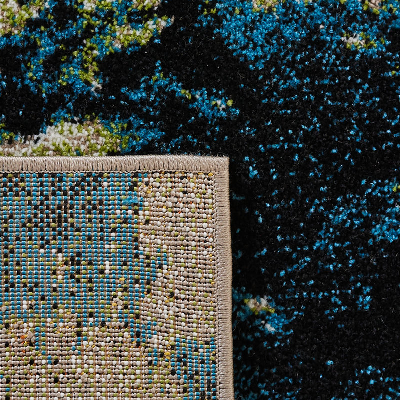 Dowlen Performance Abstract Rug, Rectangle 2'3" x 6'