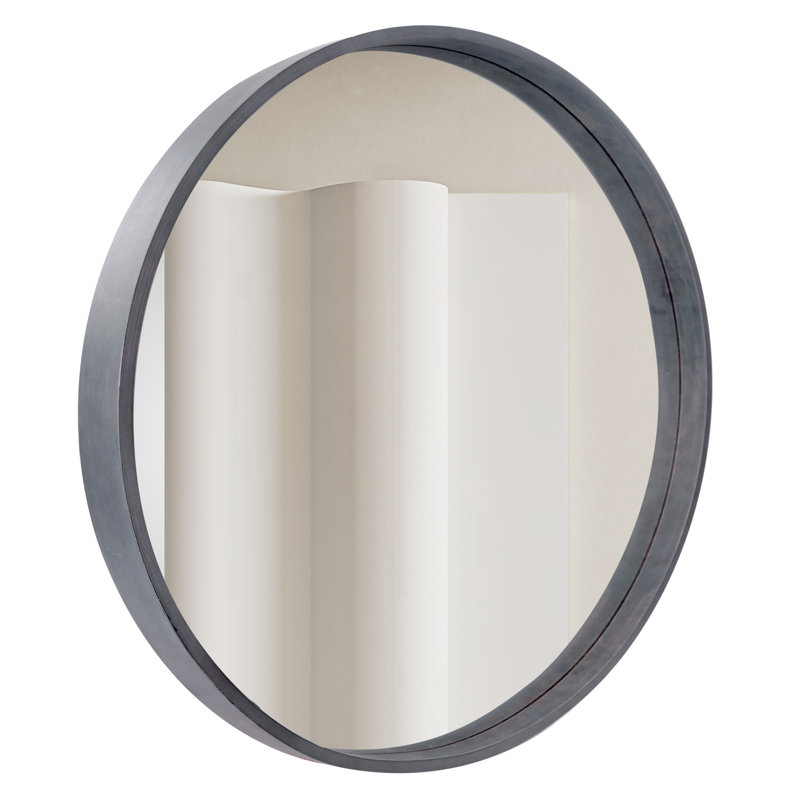 Miroir Karrina, 24 po x 24 po, Chêne clair