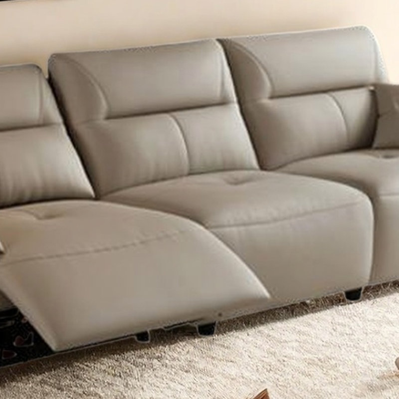 Canapé électrique haut de gamme de luxe luxueux, H 36,61 po x l 117,32 po x P 40,94 po, 3