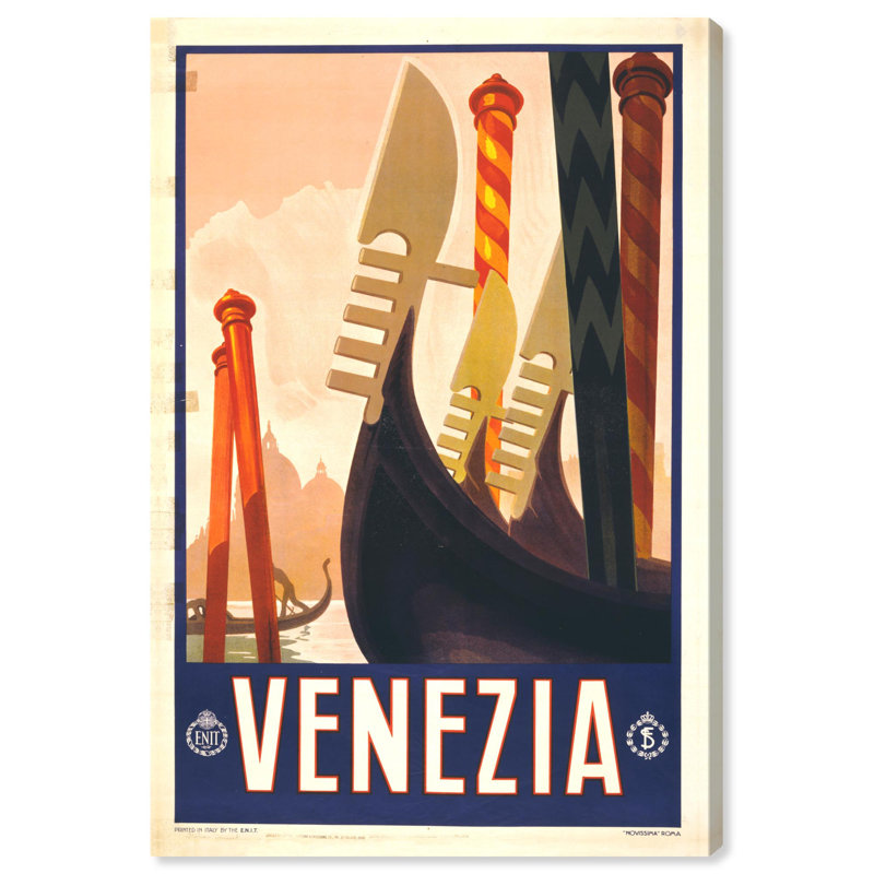«Venezia», reproduction d'art sur toile par Art Remedy, Toile tendue, H 15 po x l 10 po