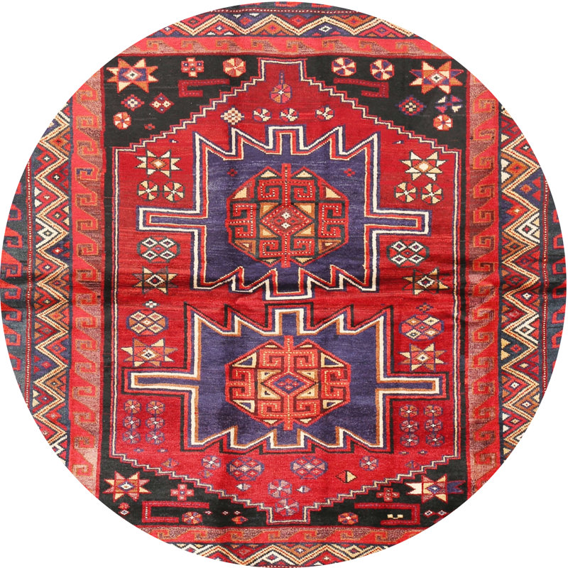Oriental Indoor Rug, Round 7'