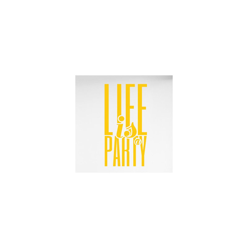 Wall Decal, Medium, Bright Yellow