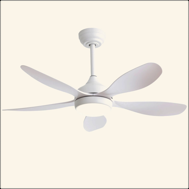 Ventilateur de plafond 42 pouces avec lumière et moteur réversible CC à 6 vitesses Cotnrol