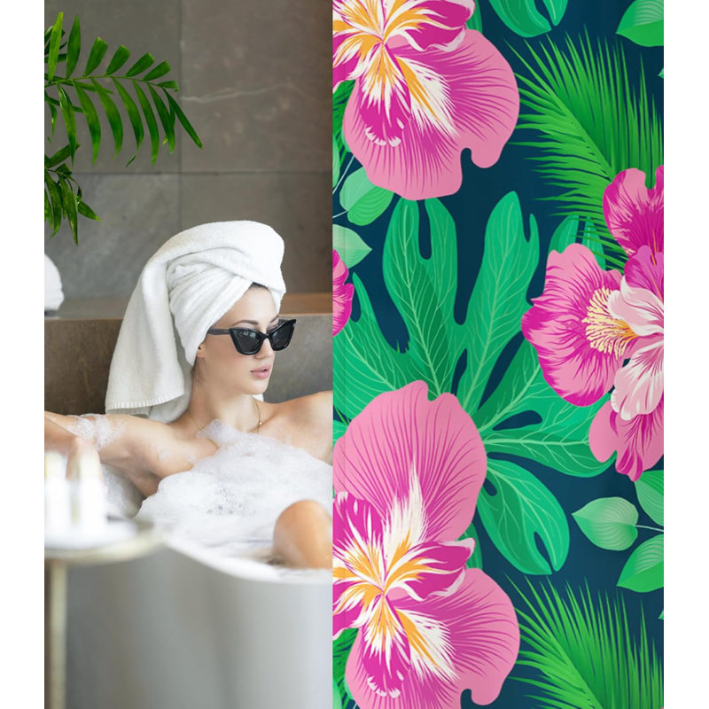 Rideau de douche Boho