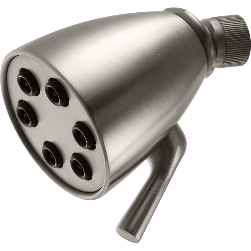 Descanso 1.8 GPM Pressure Balance Shower System, Satin Nickel, 2.0 GPM