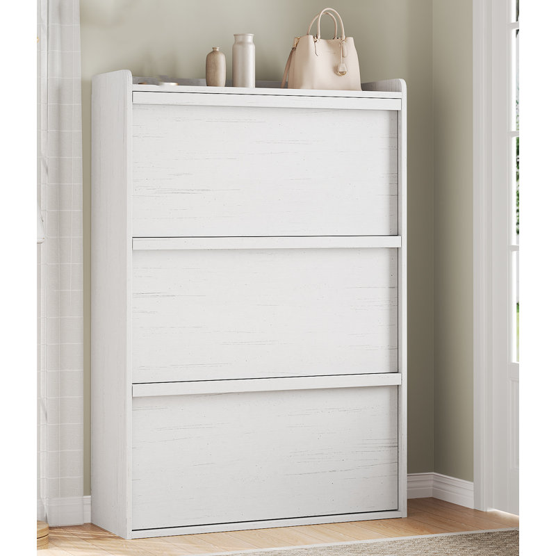 24 Pair Shoe Storage Cabinet