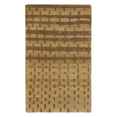 Rag Weave Striped Area Rug