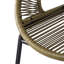 Faux pour patio extérieur, fabrication en PE, confort ergonomique, motif tissé complexe, cadre, caisses à usages multiples convenables pour le jardin et l'extérieur, fabriqué en PE de haute qualité, sièges exquis et polyvalents-661481524