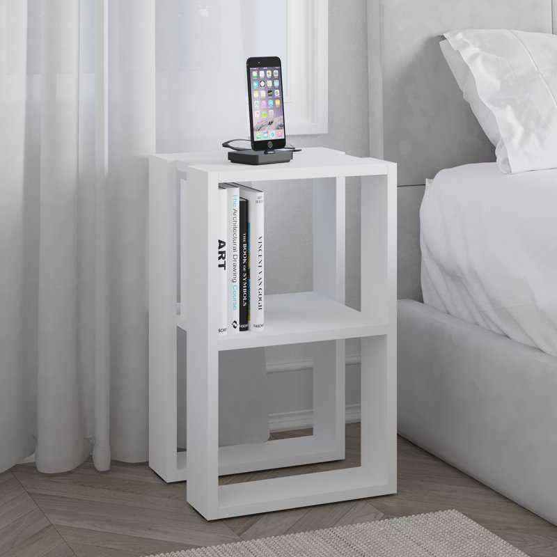 Table de chevet Luccas BLANC