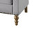 Aizlee Classic Linen Armchair Accent Chair With Bronze Nailhead Trim-410659392