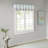 Amherst Polyoni Pintuck Window Valance-328277316