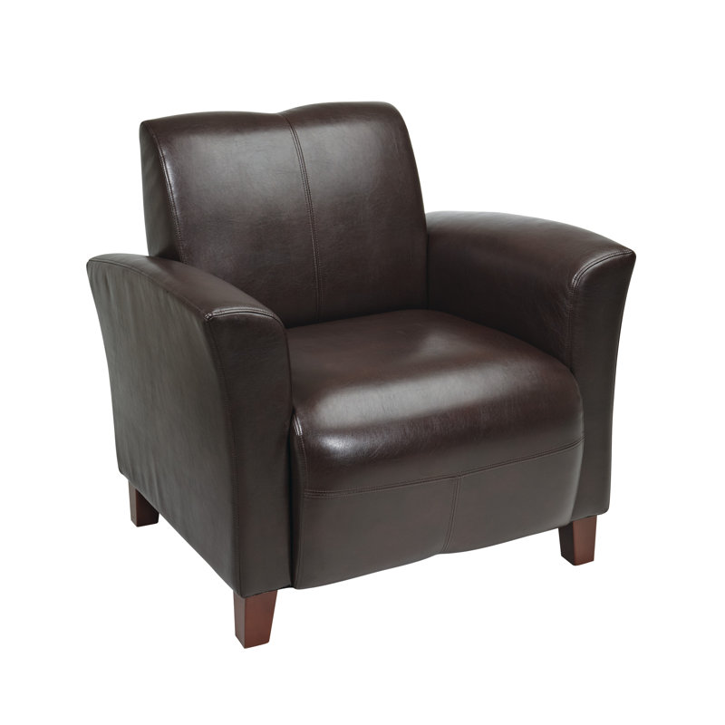 Chaise de réception l 32 po Modrok, Vin