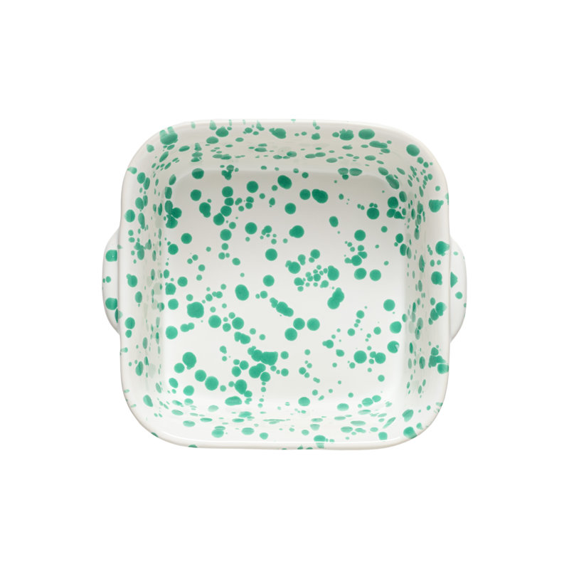 Rafaela Baker, Sage Green/White, 10.5" x 9.38"