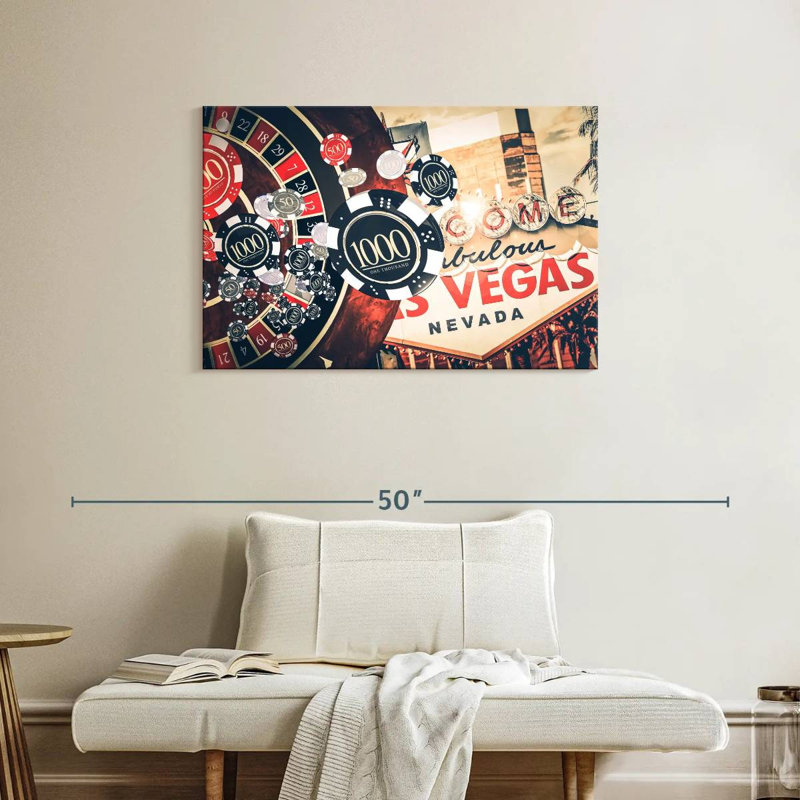 Kavia Las Vegas Roulette, H 24 po x l 36 po