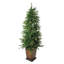 Sapin de Noël artificiel mince 6 pi pré-éclairé Noble Oregon