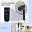 Natale Oscillating Pedestal Fan