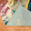 Tapis abstrait bleu / brun / ivoire Ehlert-23170258