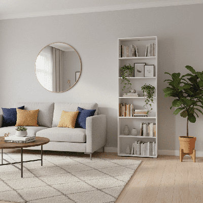211.5cm H x 70cm W Book Display Bookcase