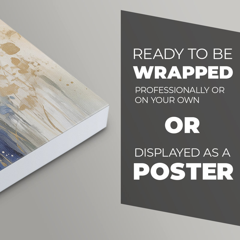 FLORAL Series CCIVI - Impression sur toile seulement - NON-CADRE