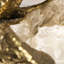 Polished Finished Cast Brass Swan Figurine with Troca Shell Inlay