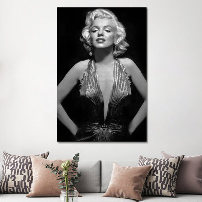 The Iconic Marilyn Monroe by Radio Days - Wrapped Canvas Graphic Art Print