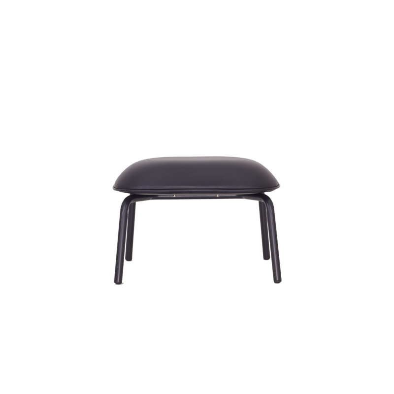 Tasca Faux Leather Ottoman