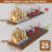  12 Inch Deep Floating Shelf, 40 x12 Inch Large Wall Mounted Shelf for Kitchen, Bathroom, Living Room, Walnut (3 Pack)-1003030897-1004386367