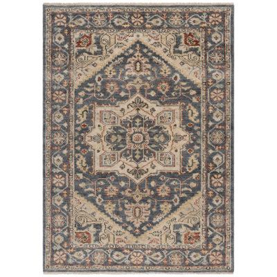 Samarkand Hand Knotted Wool Oriental Rug