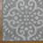 Solterra Cotto Gray Cream Ivory Traditional Scrolled Tile Flatweave Polypropylene Indoor/ Outdoor Area Rug-114550503
